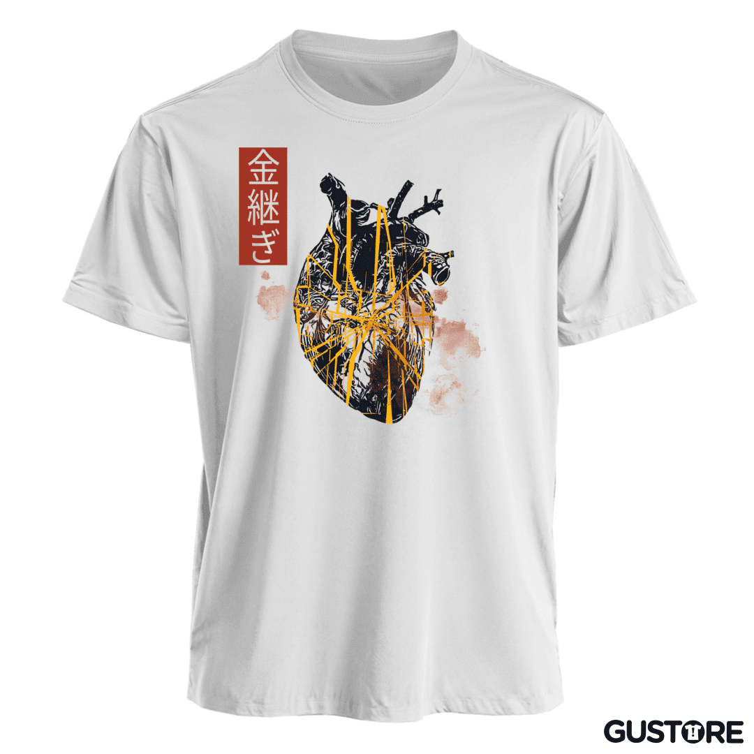 Polera Corazón Kintsugi