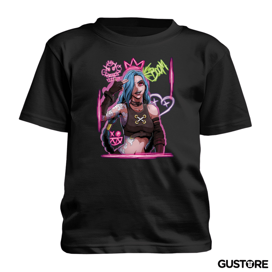 Polera de niño Jinx Arcane