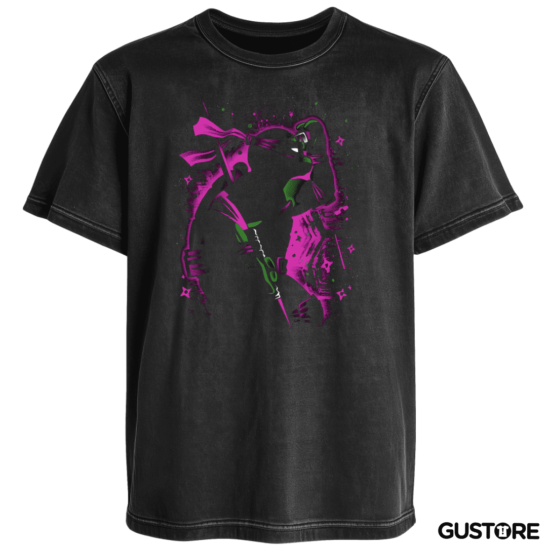 Polera desgastada Tortuga Donatello