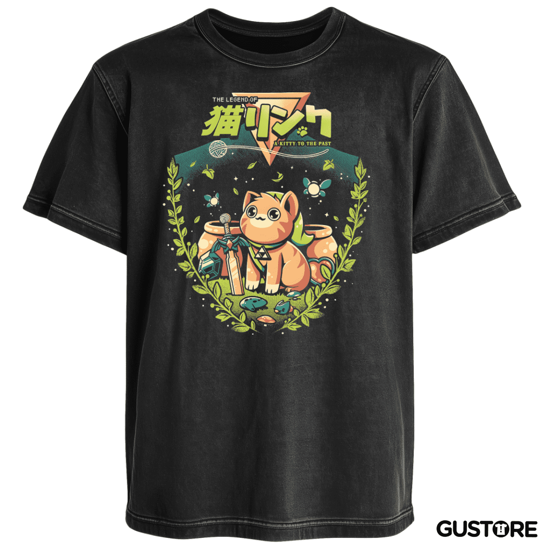 Polera desgastada Un Gatito del Pasado