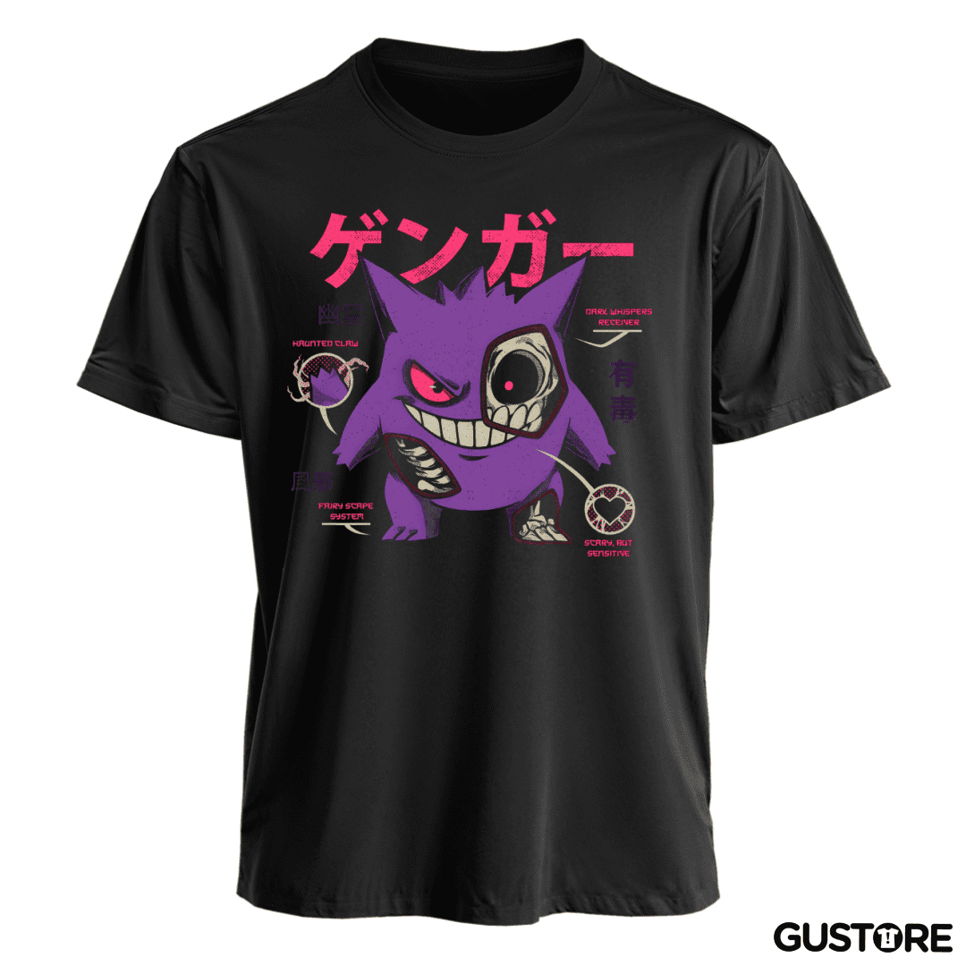Polera Anatomía de un Gengar
