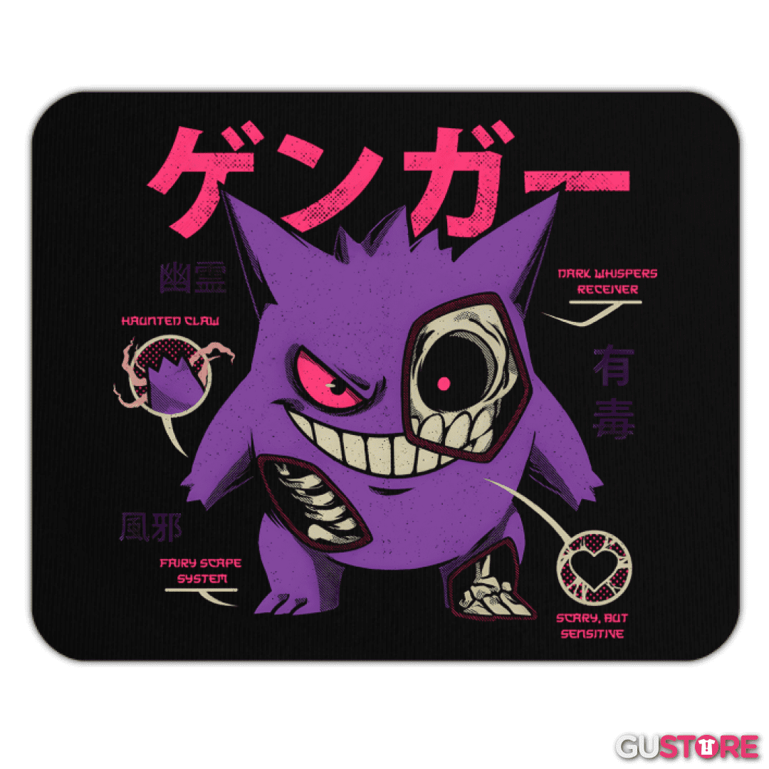 Mousepad Anatomía de un Gengar
