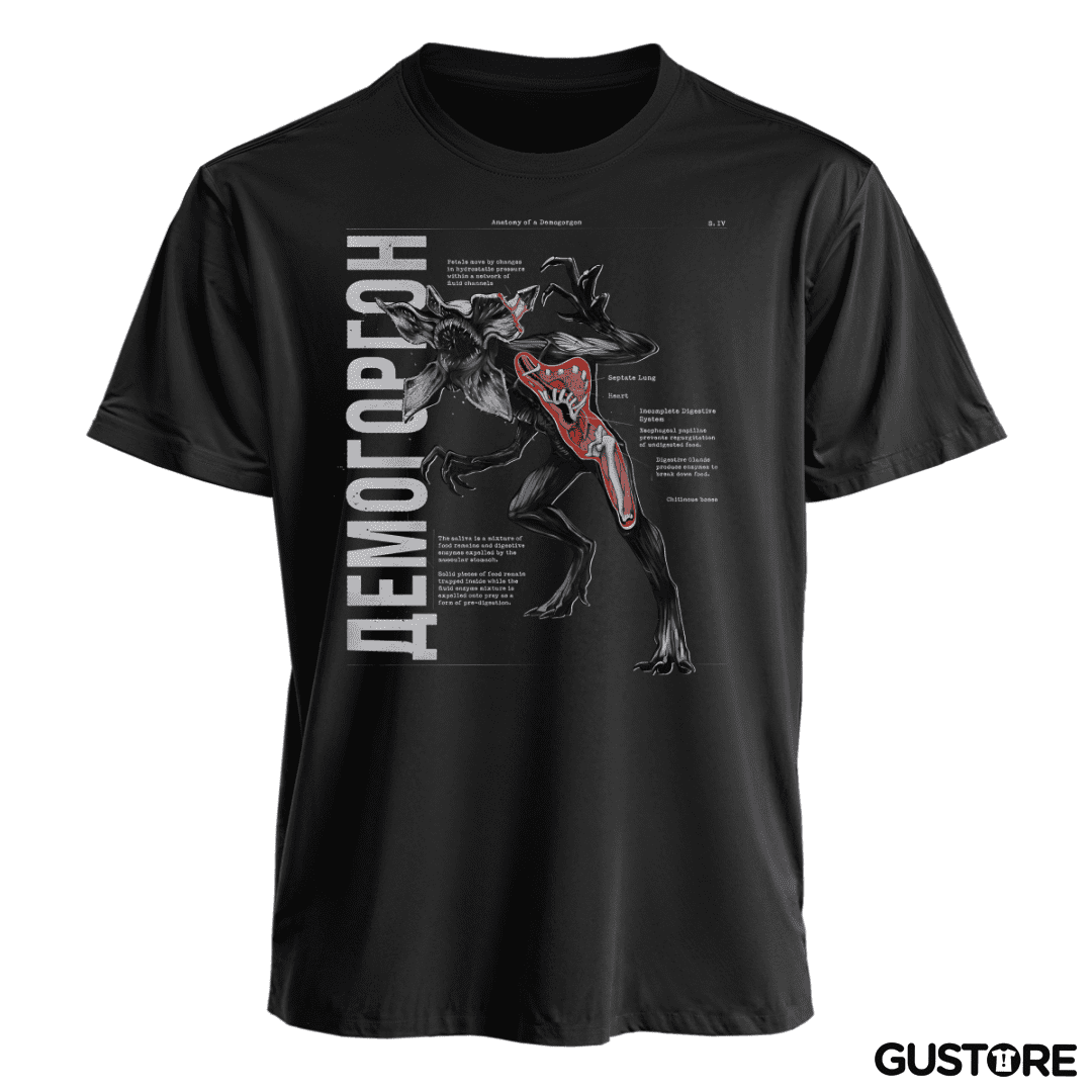 Polera Anatomía del Demogorgon