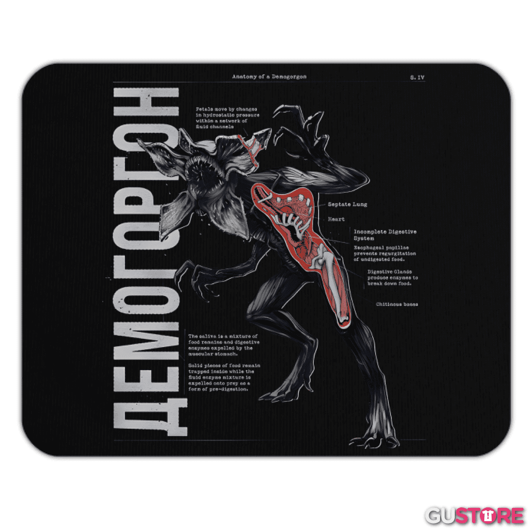 Mousepad Anatomía del Demogorgon