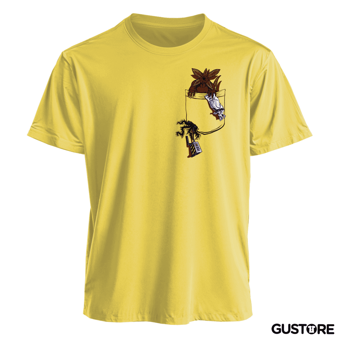 Polera Demogorgon de Bolsillo