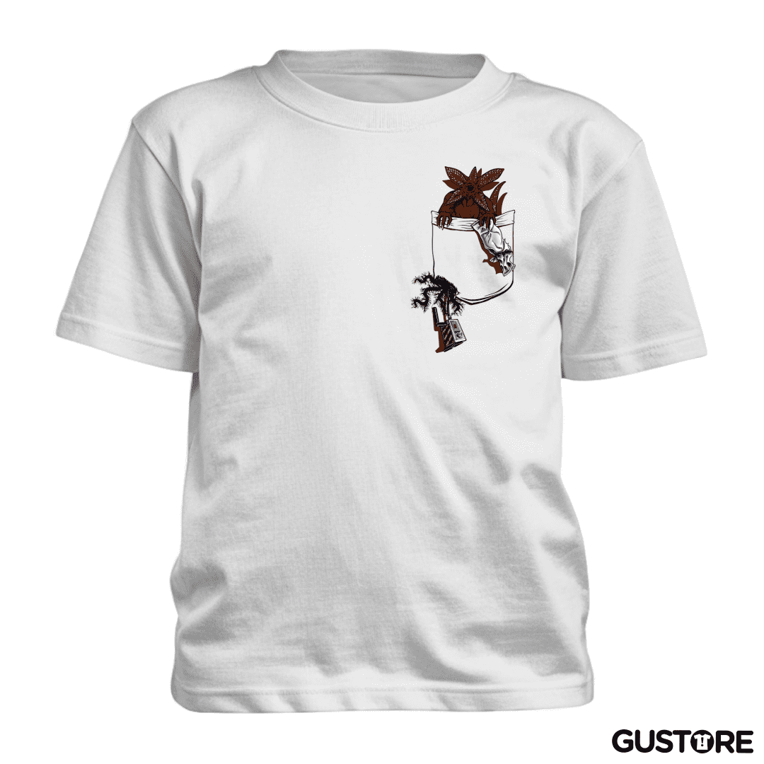 Polera de niño Demogorgon de Bolsillo