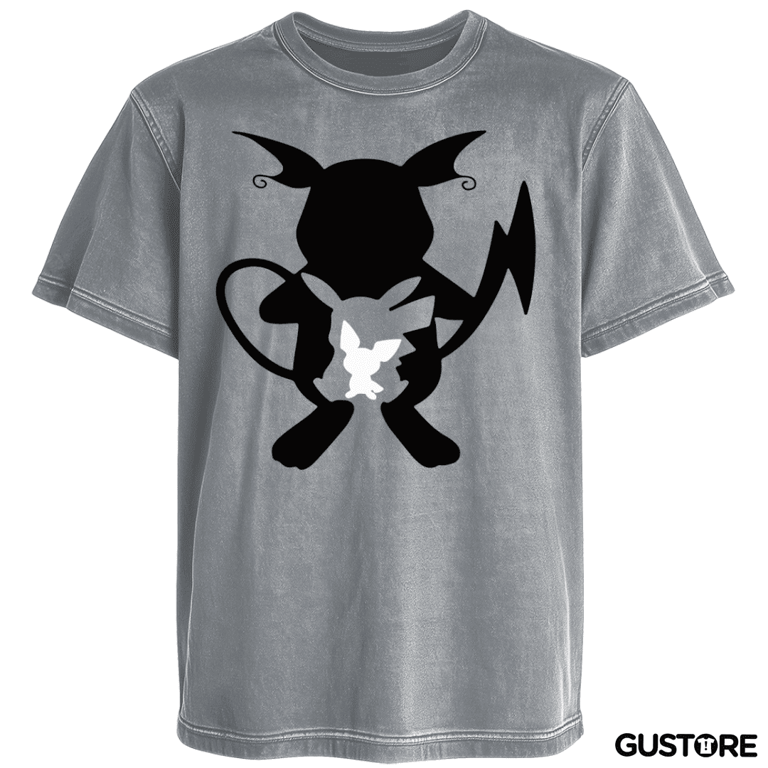 Polera desgastada Pikavolution