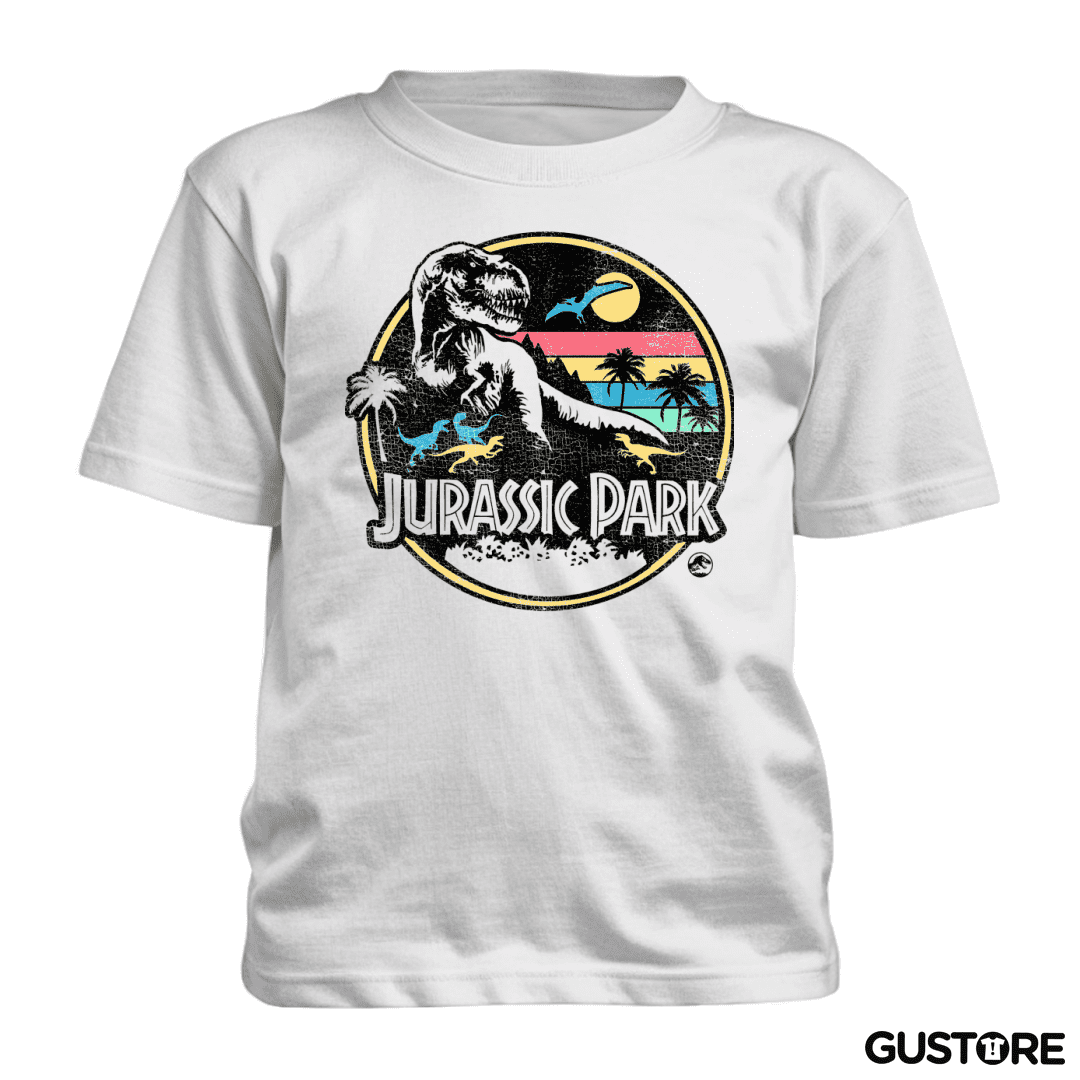 Polera de niño Jurassic Park Retro