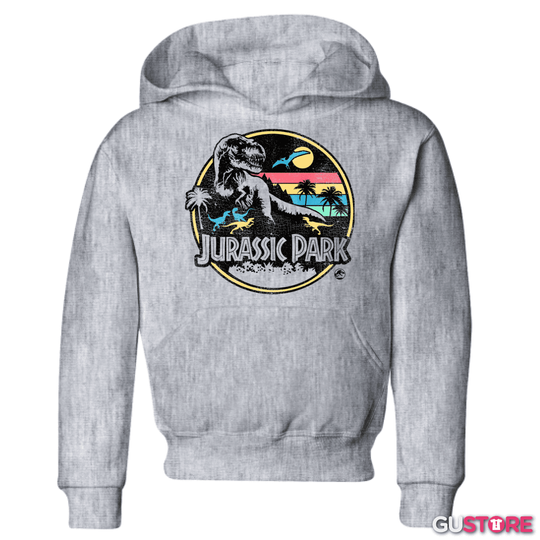 Poleron de niño Jurassic Park Retro
