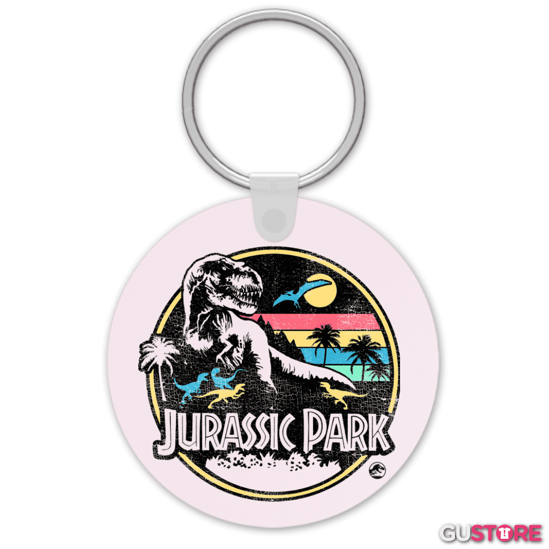 Llavero Jurassic Park Retro