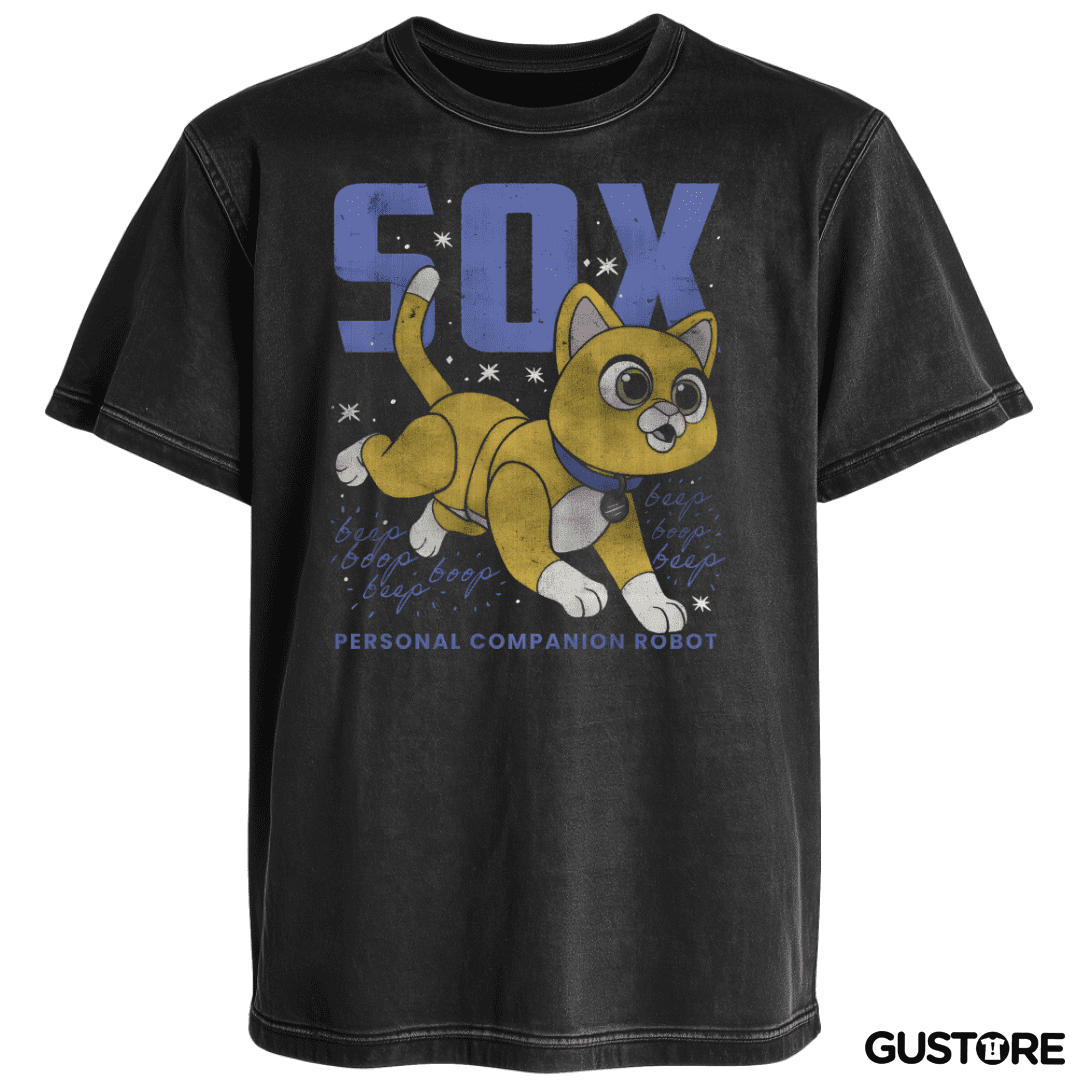 Polera desgastada Sox