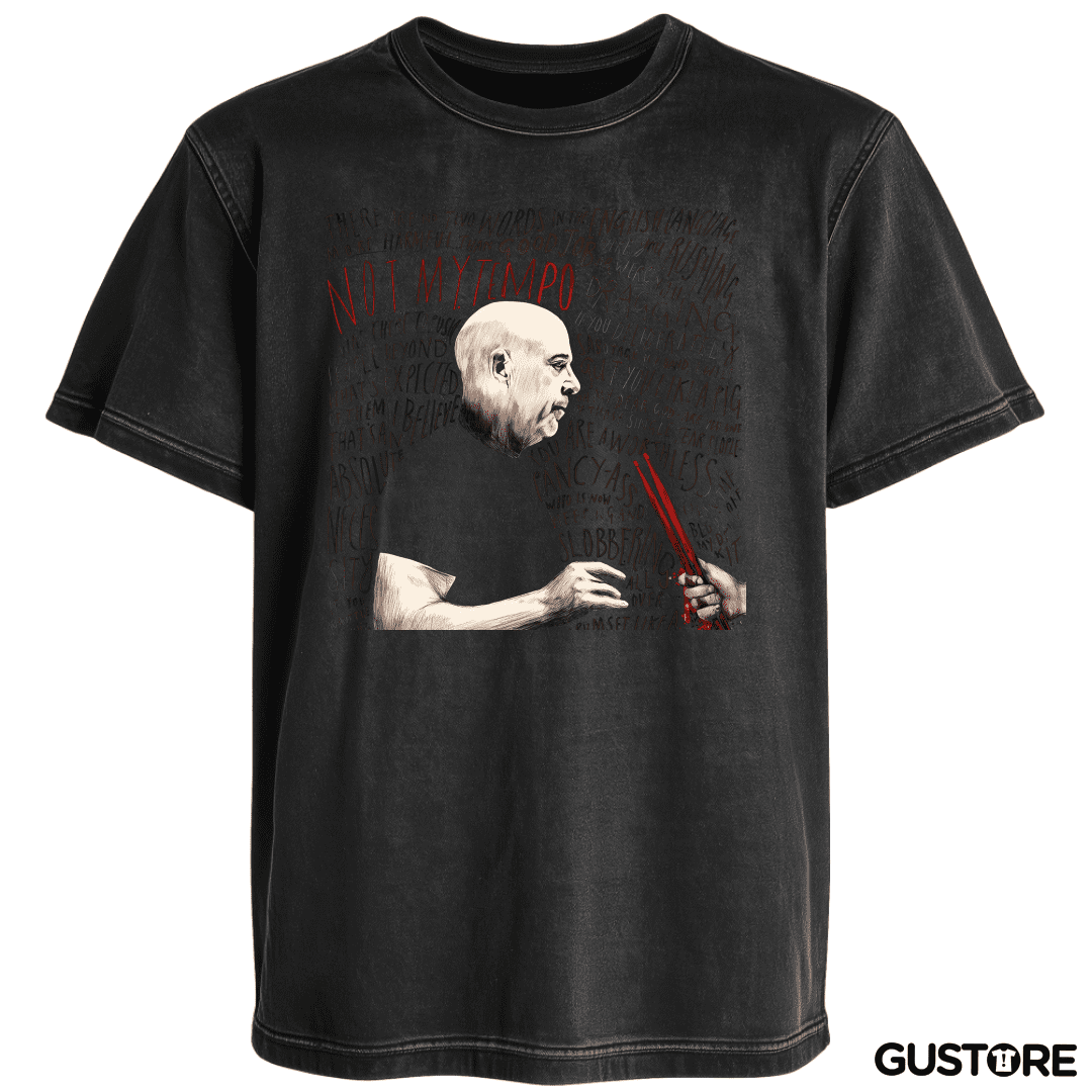 Polera desgastada Whiplash Terence