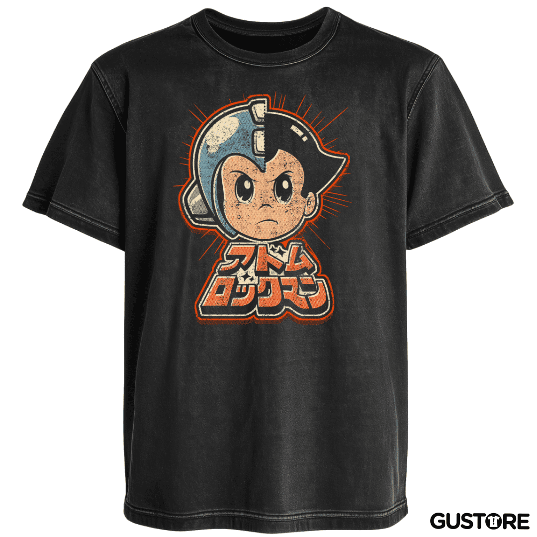 Polera desgastada Megaboy