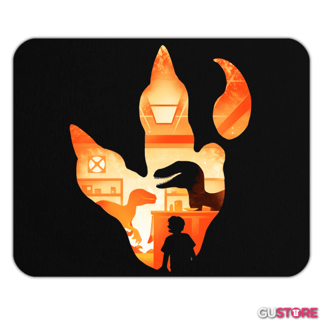 Mousepad Huella de Velociraptor