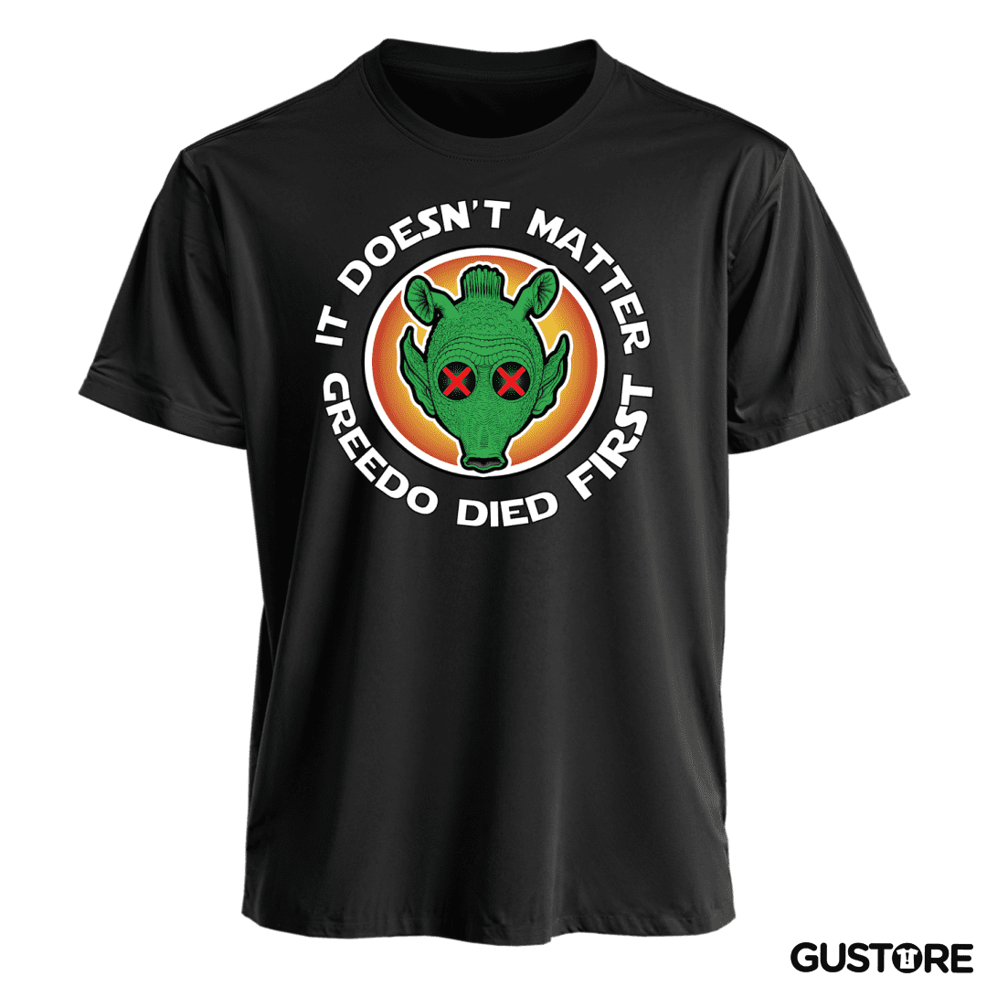 Polera Greedo Died First