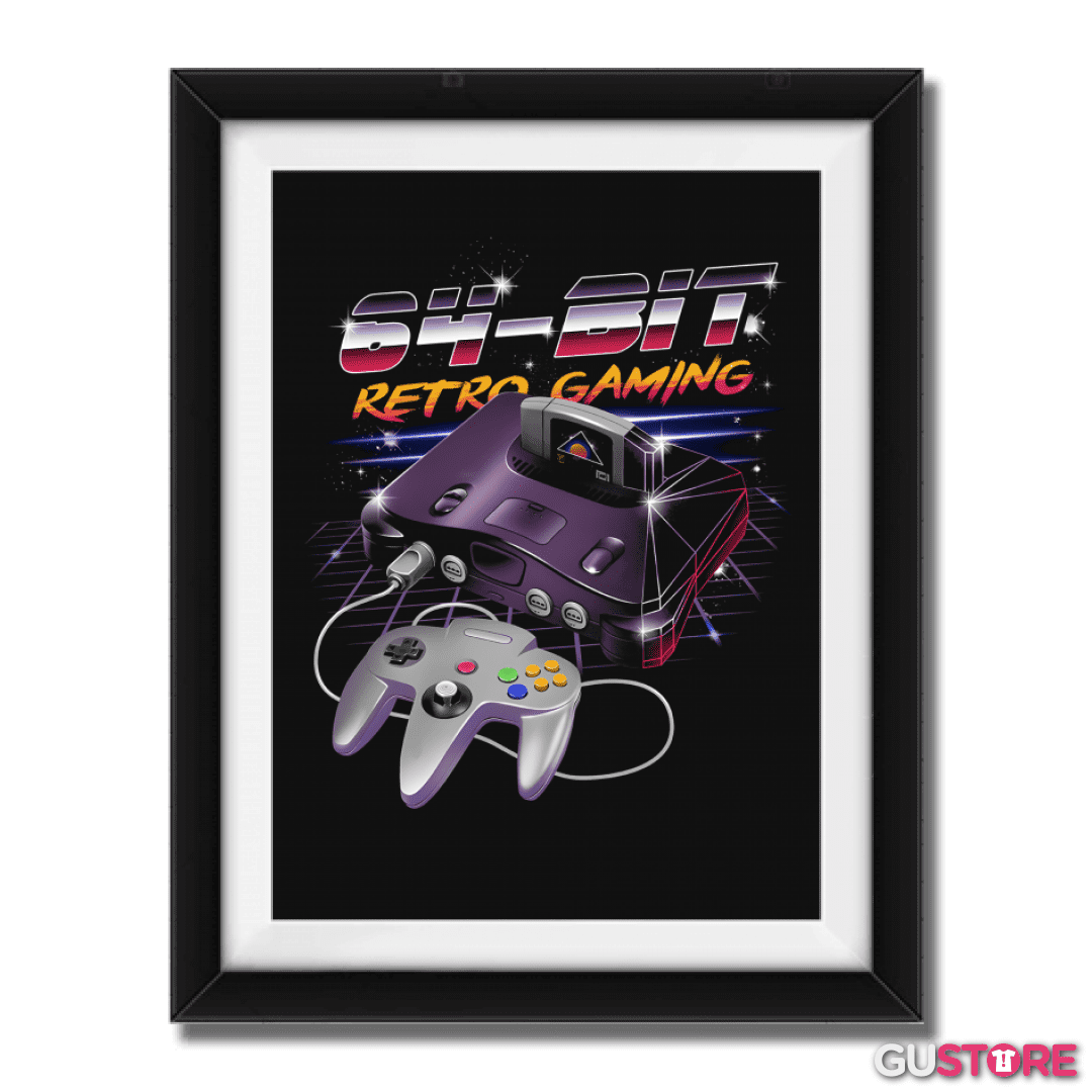 Cuadro decorativo 64bits