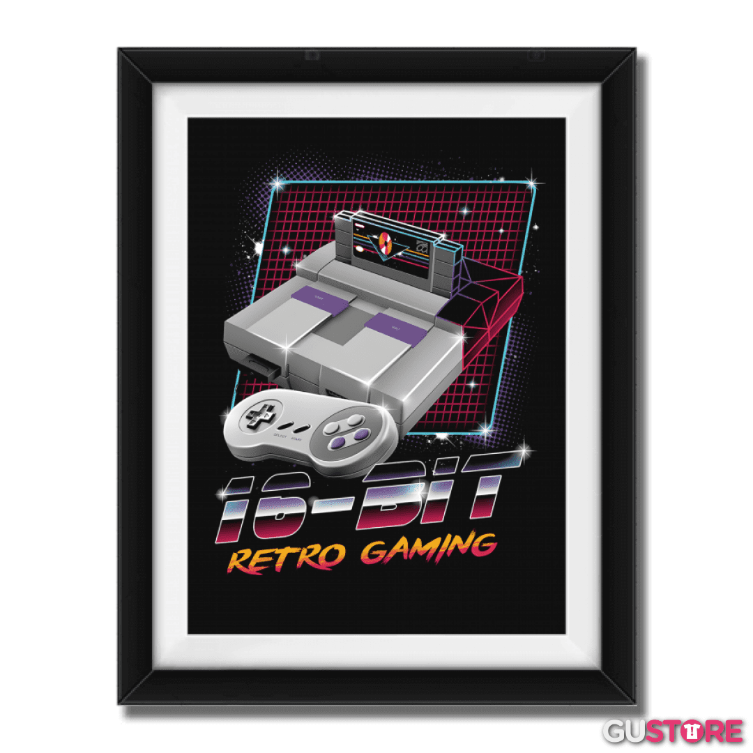 Cuadro decorativo 16bits