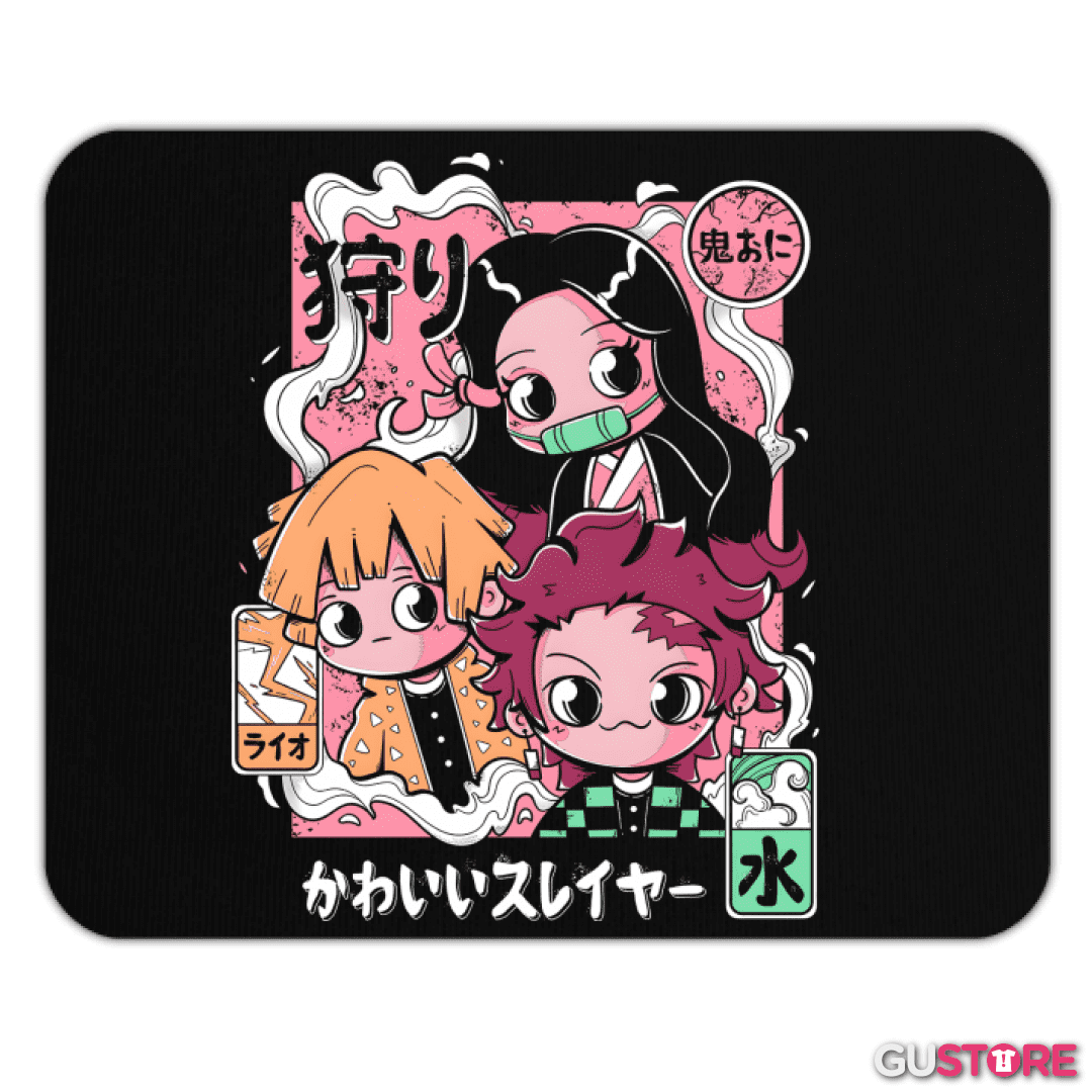 Mousepad Chibi Kimetsu