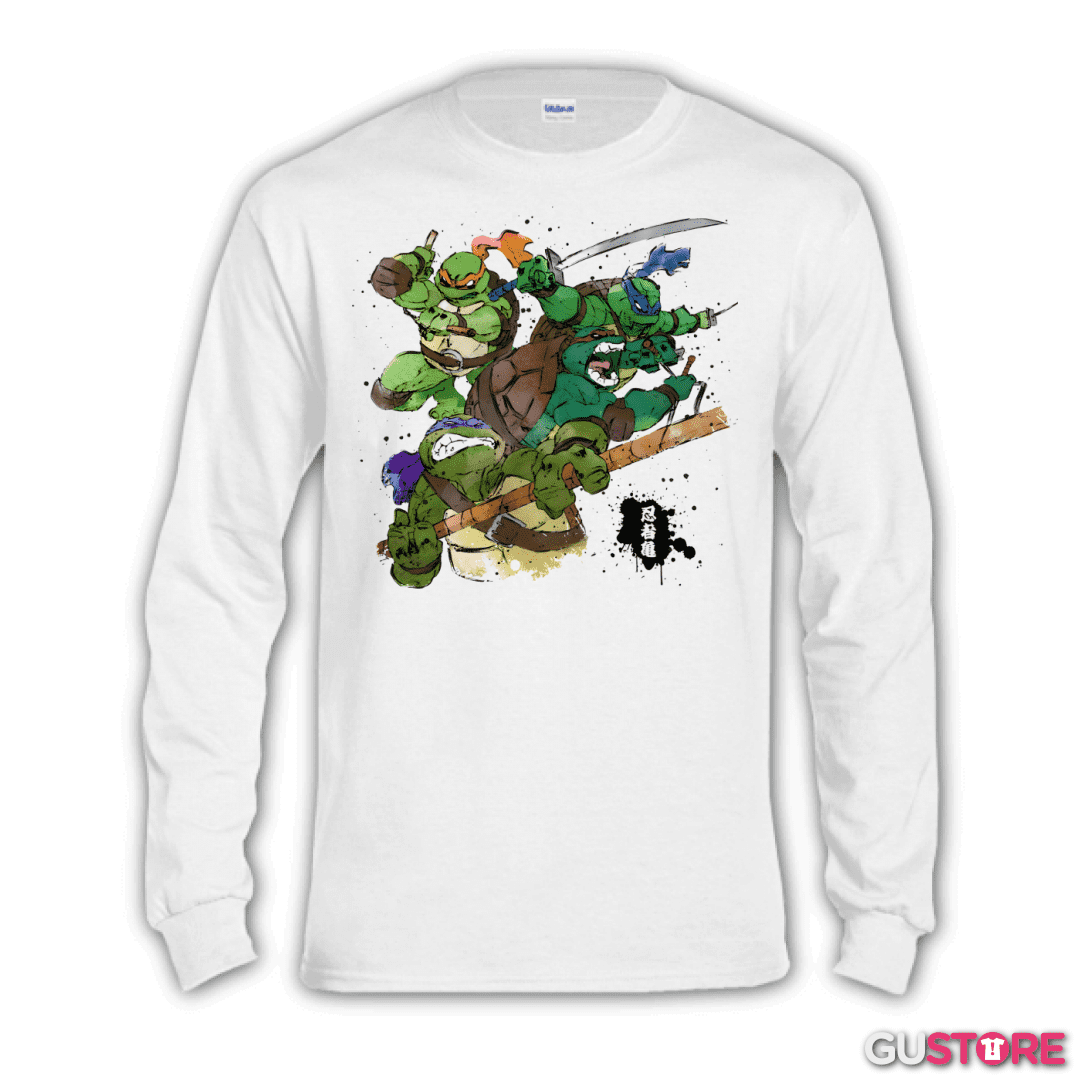 Polera manga larga Tortugas Guerreras