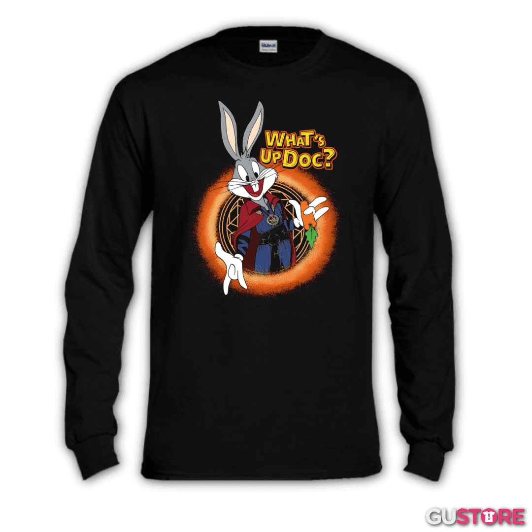 Polera manga larga Qué Sucede Doc?
