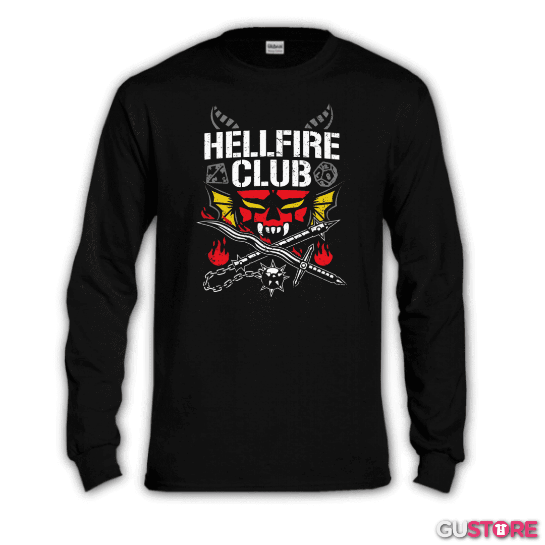 Polera manga larga The Hellfire Club