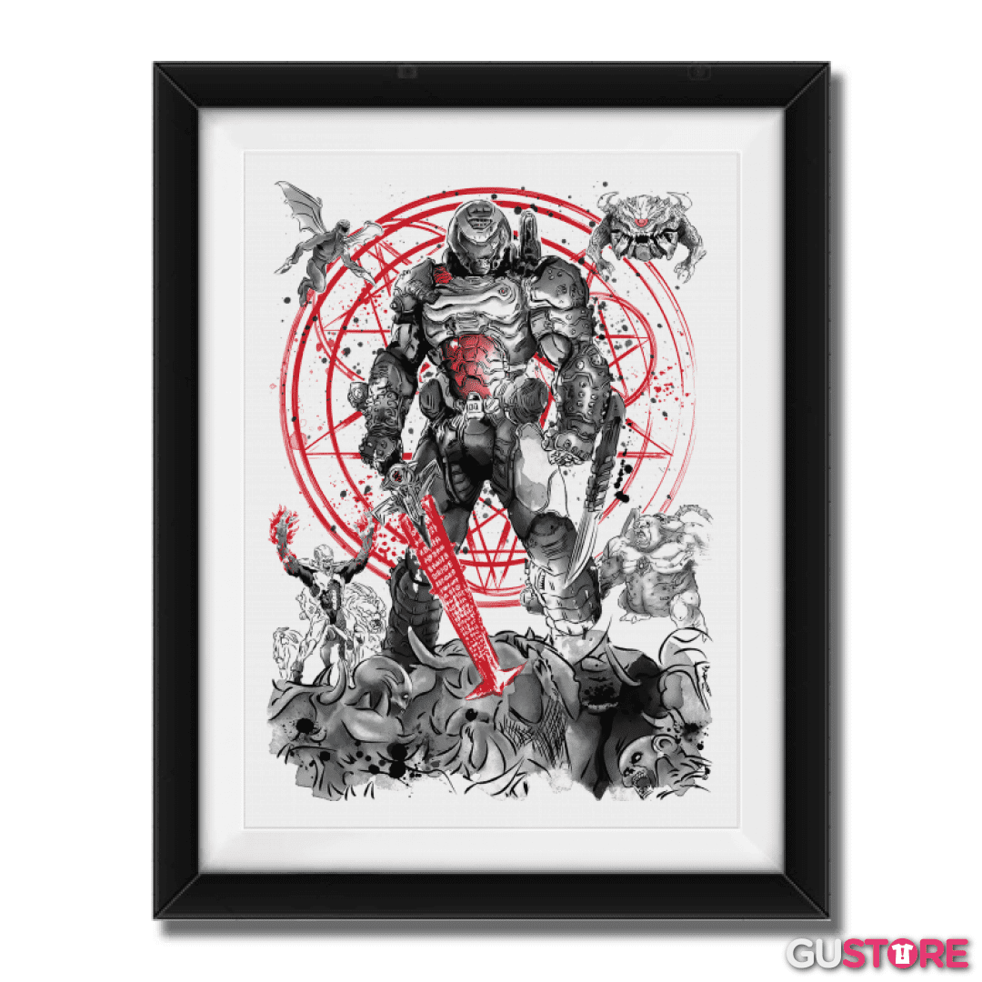Cuadro decorativo The Hell Walker