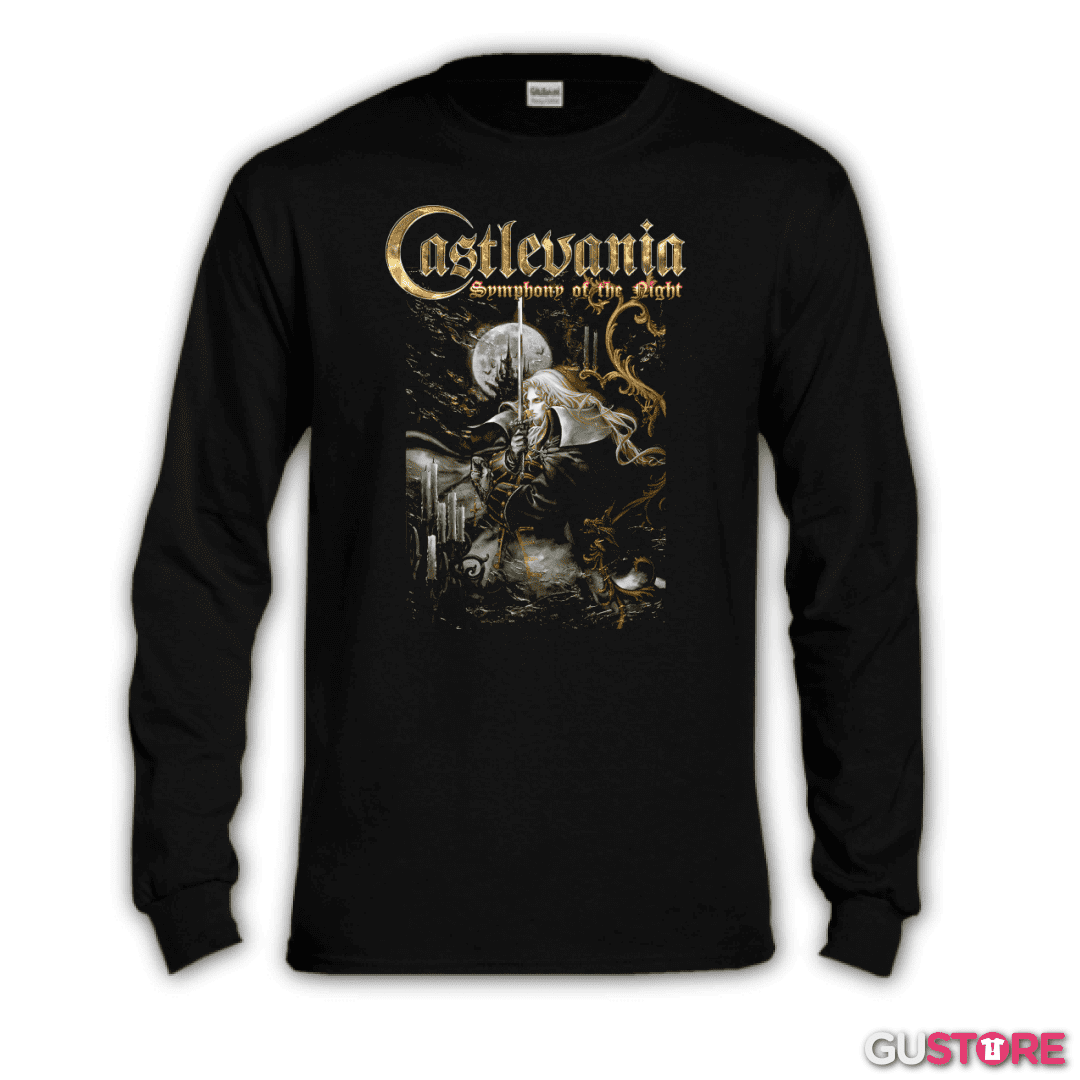 Polera manga larga Castlevania Symphony of the Night