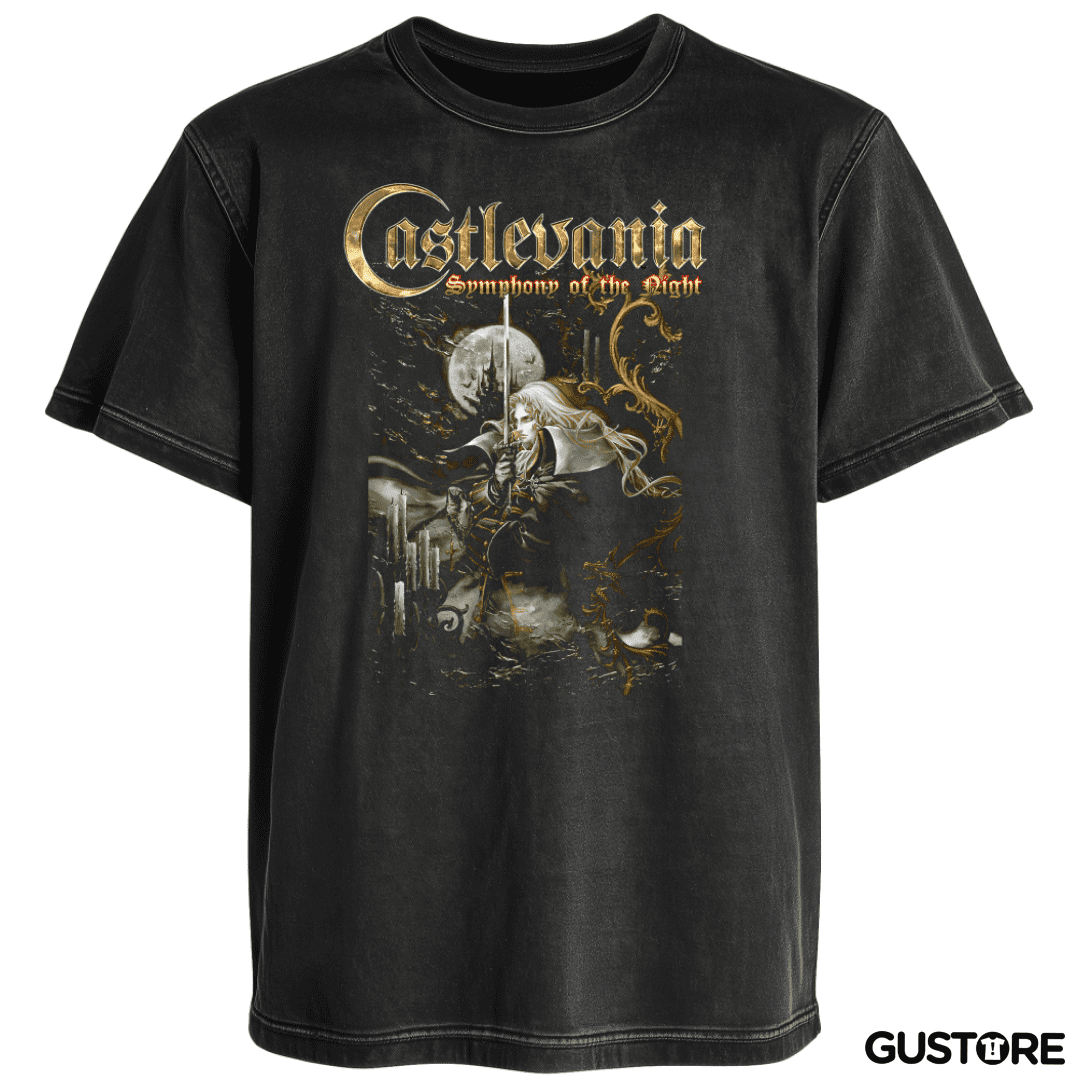 Polera desgastada Castlevania Symphony of the Night