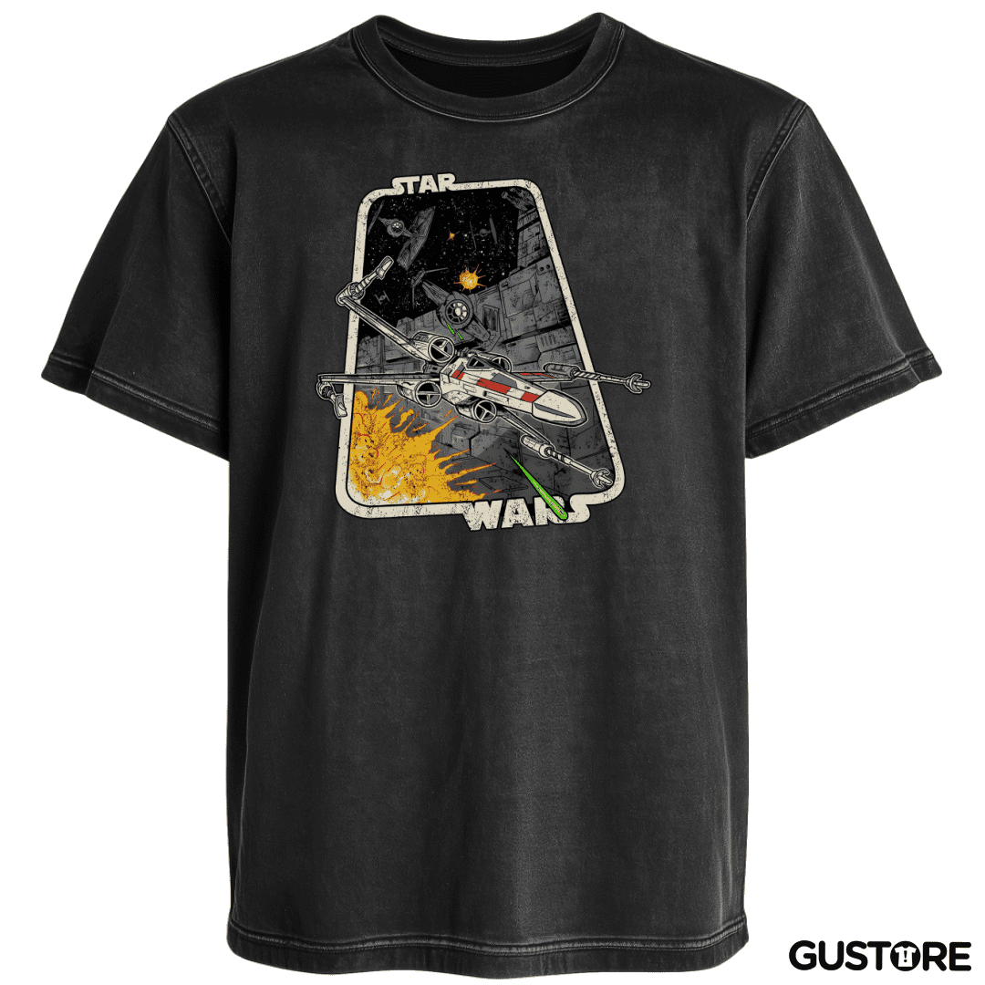 Polera desgastada Batalla galáctica