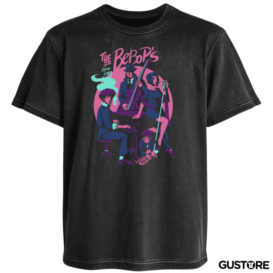 Polera desgastada The Bebops