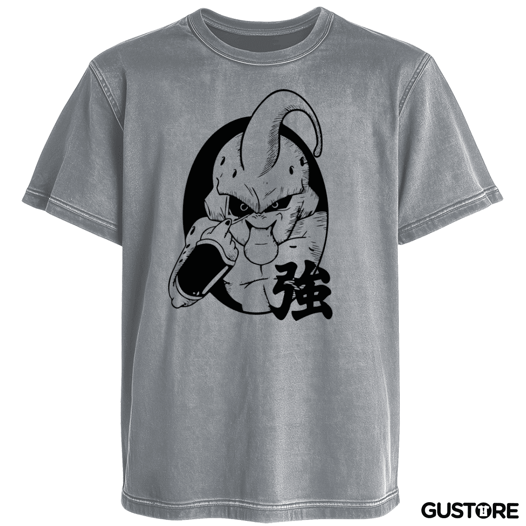 Polera desgastada Majin Burla