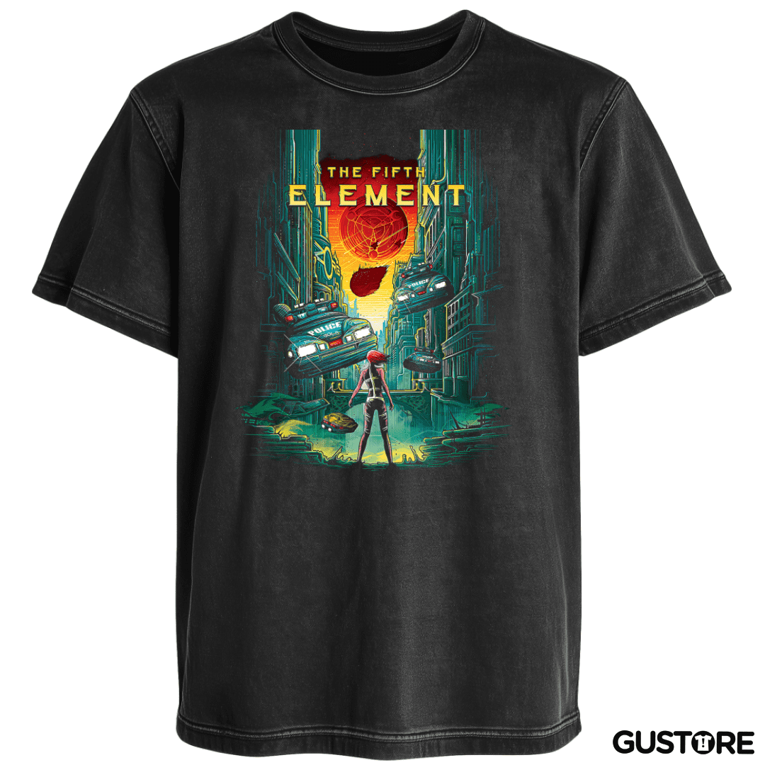 Polera desgastada El Quinto Elemento