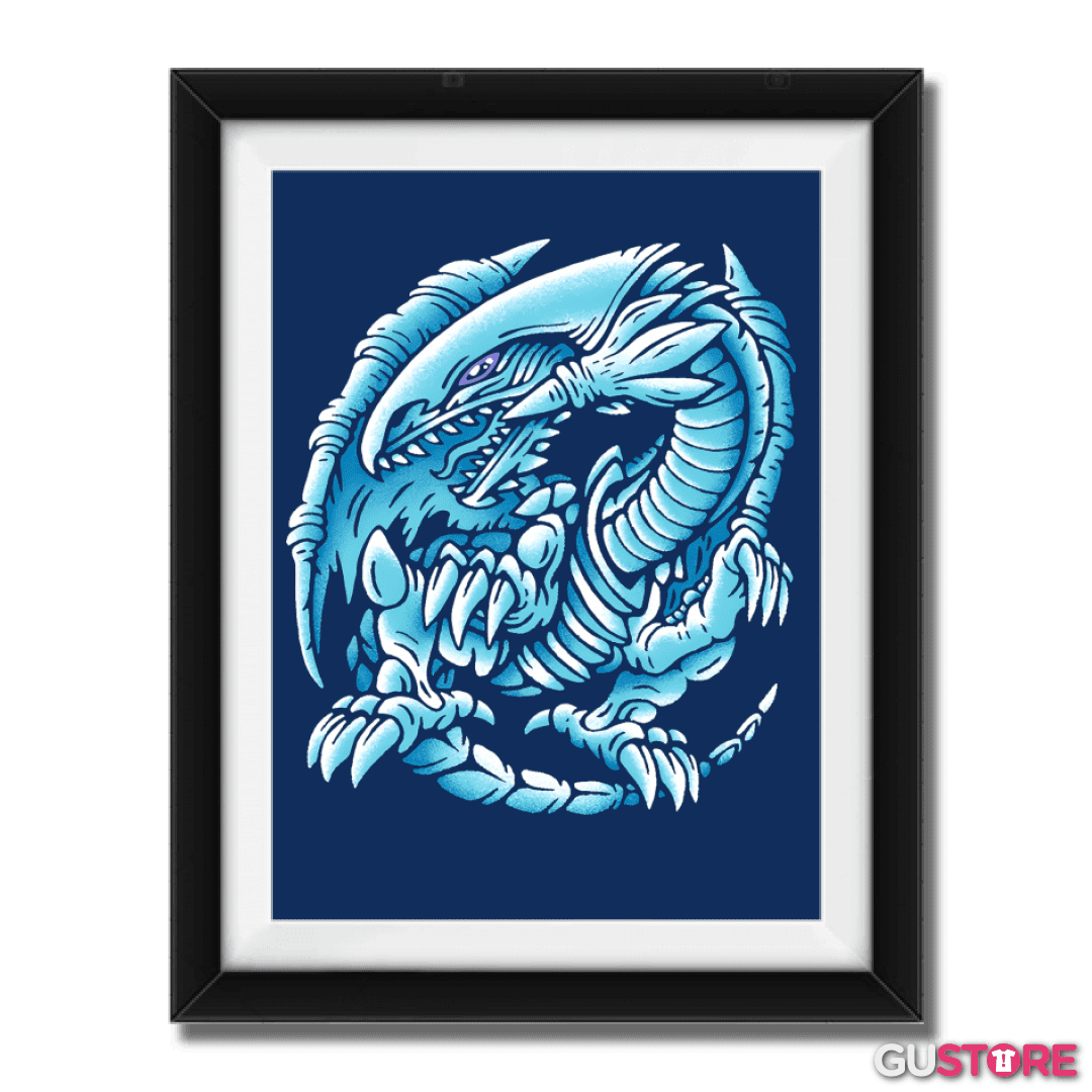 Cuadro decorativo Dragon de Ojos Azules