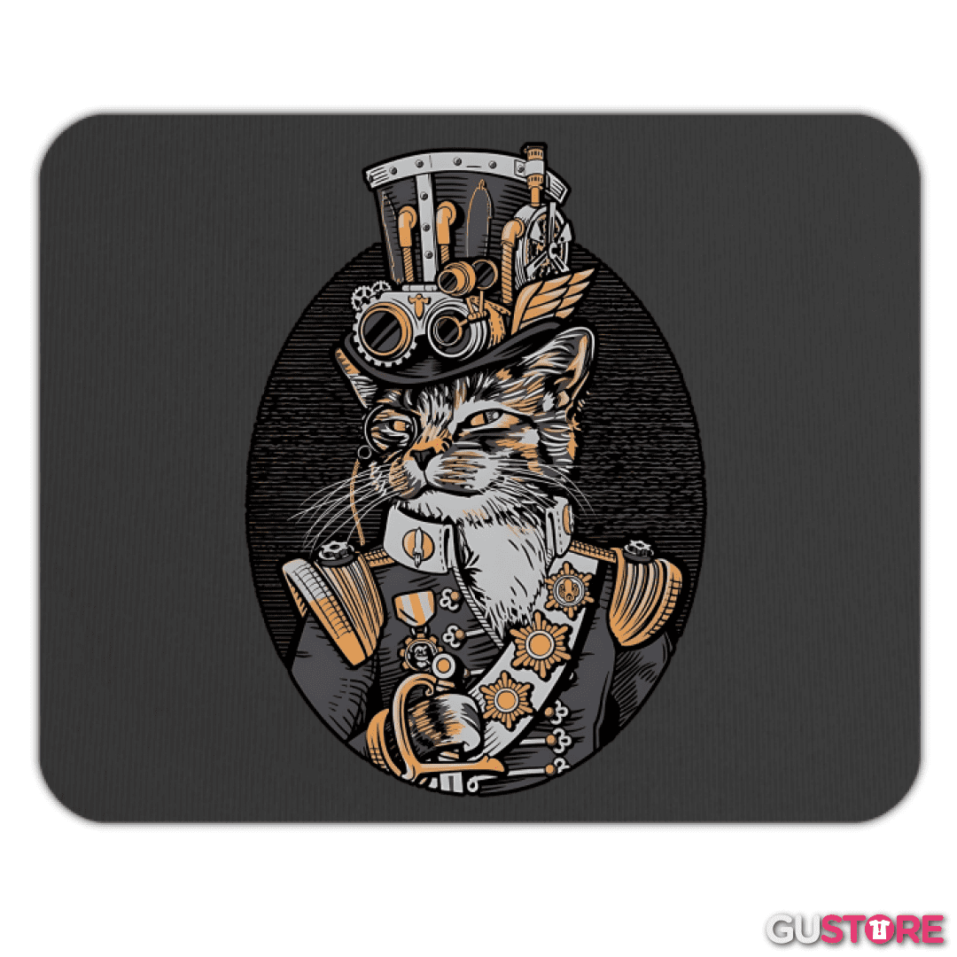 Mousepad Steampunk cat