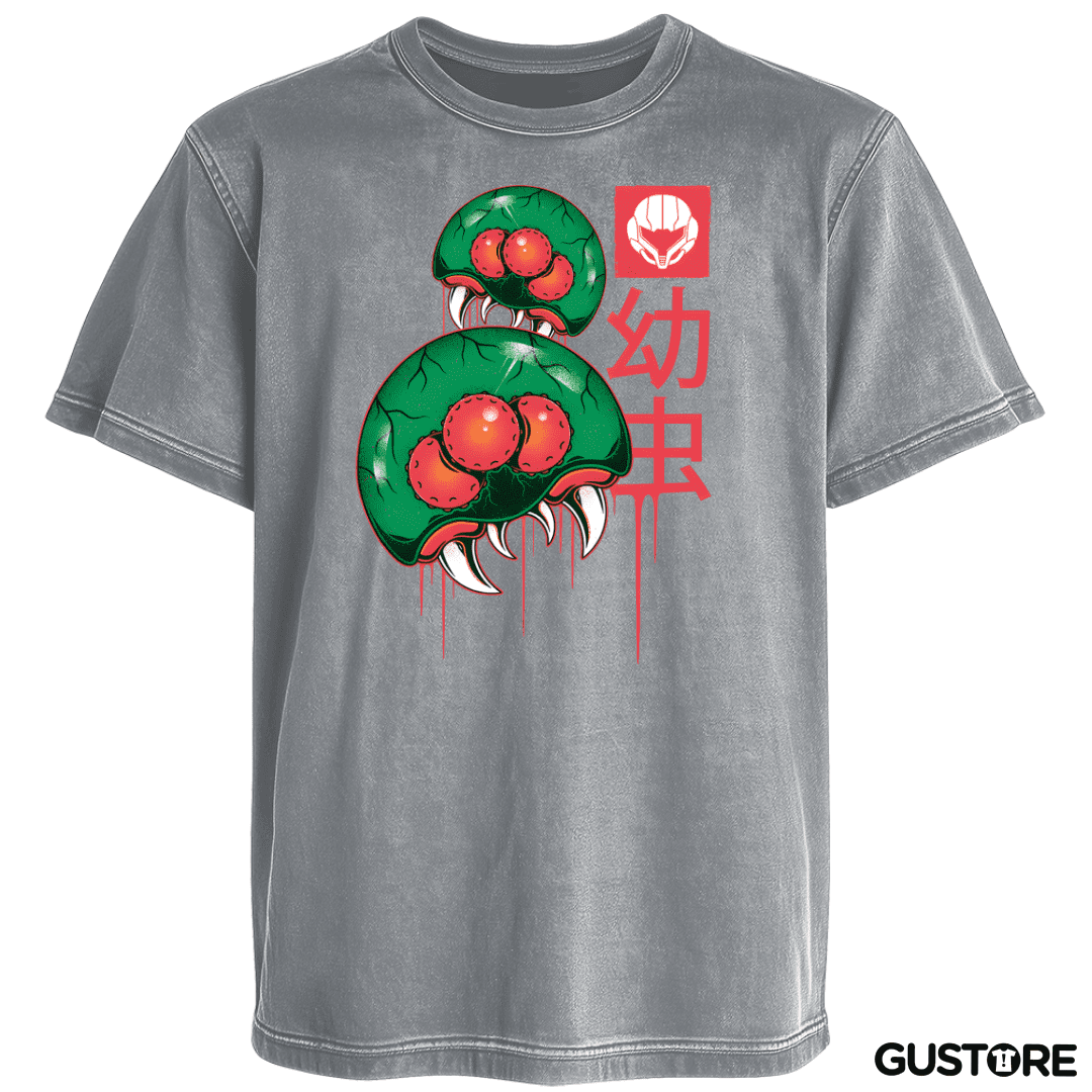 Polera desgastada The Larvas