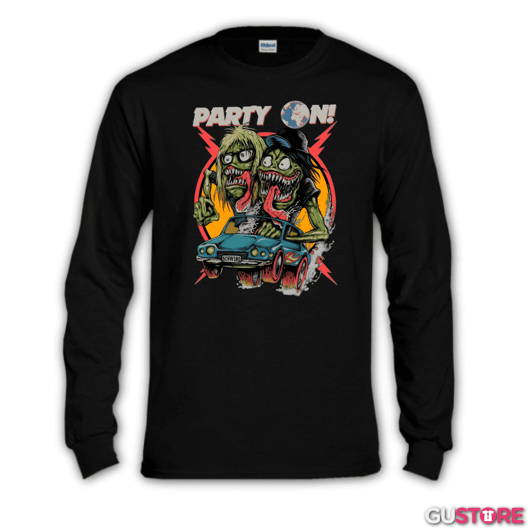 Polera manga larga El Mundo de Wayne 