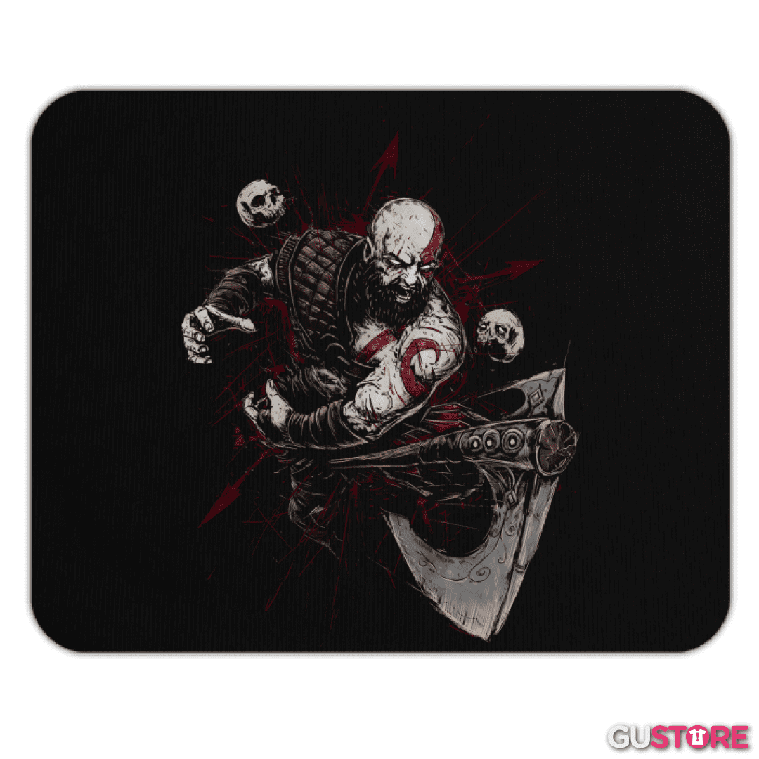 Mousepad Kratos Vikingo
