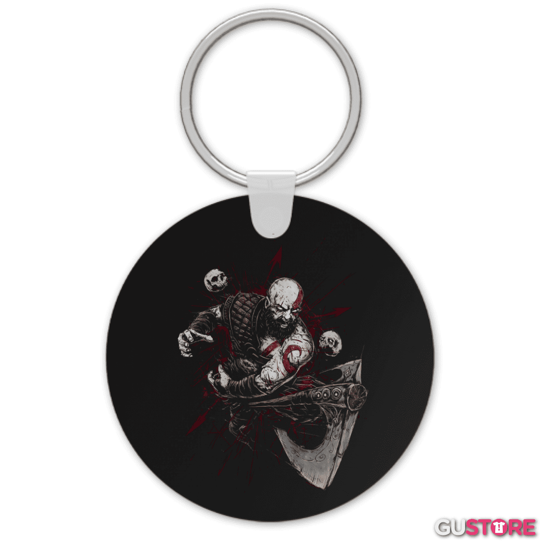 Llavero Kratos Vikingo