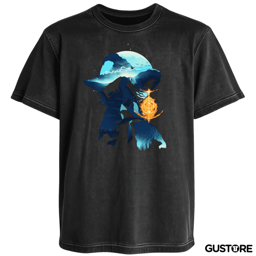 Polera desgastada Snow Witch