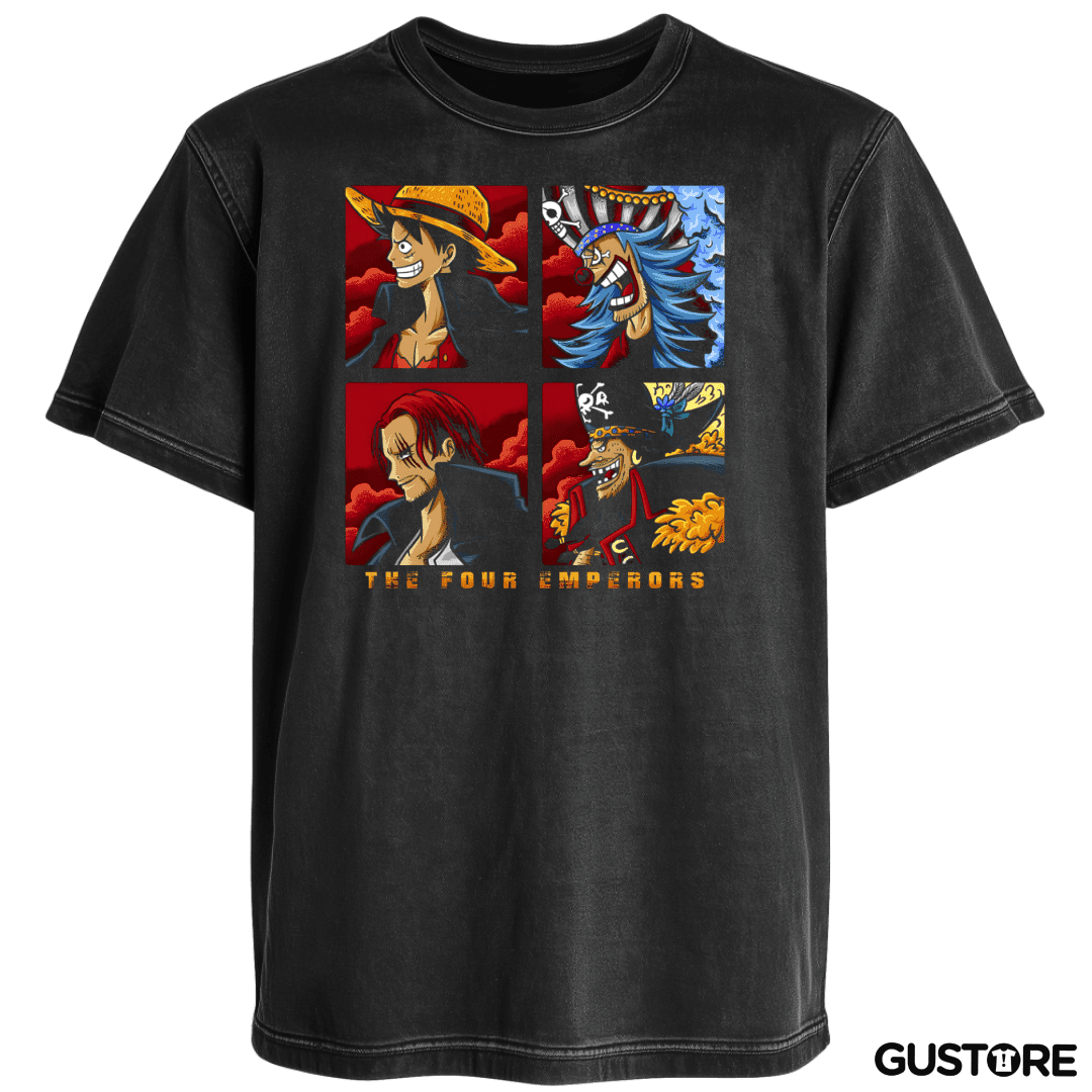 Polera desgastada Los Cuatro Emperadores