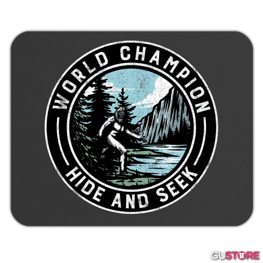 Mousepad Campeón mundial de las escondidas