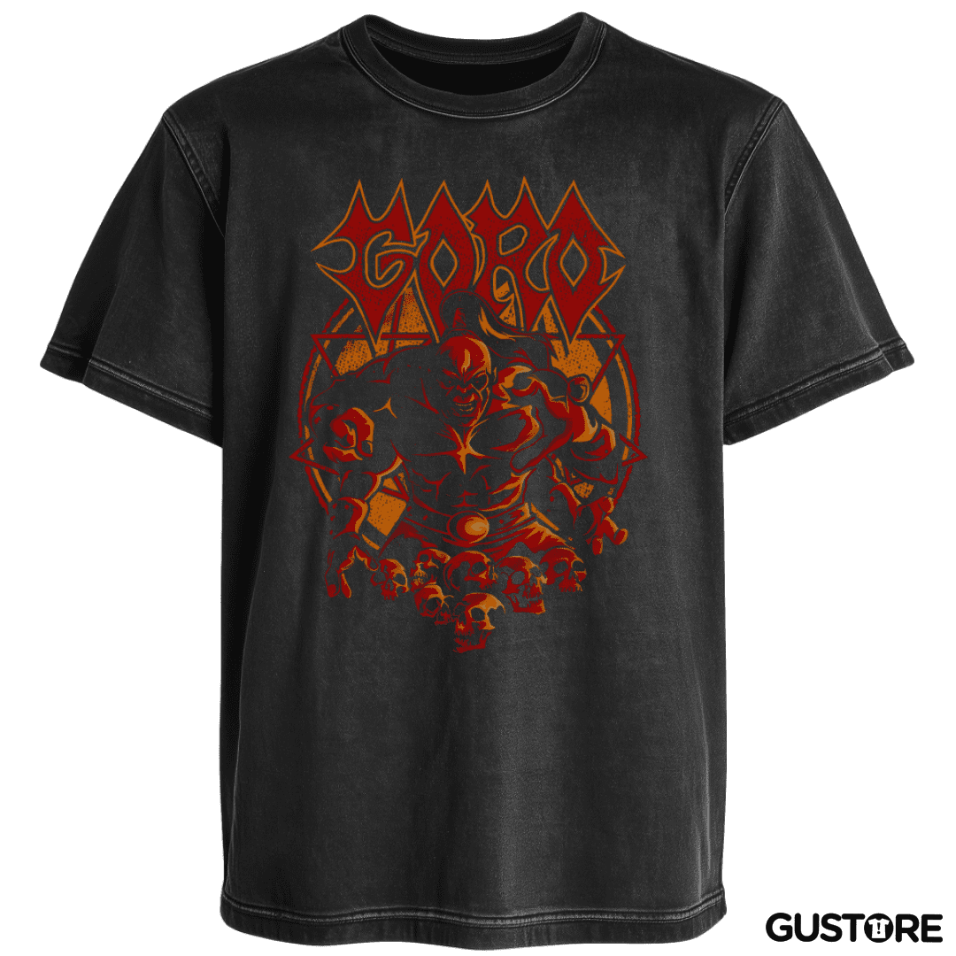 Polera desgastada Goro