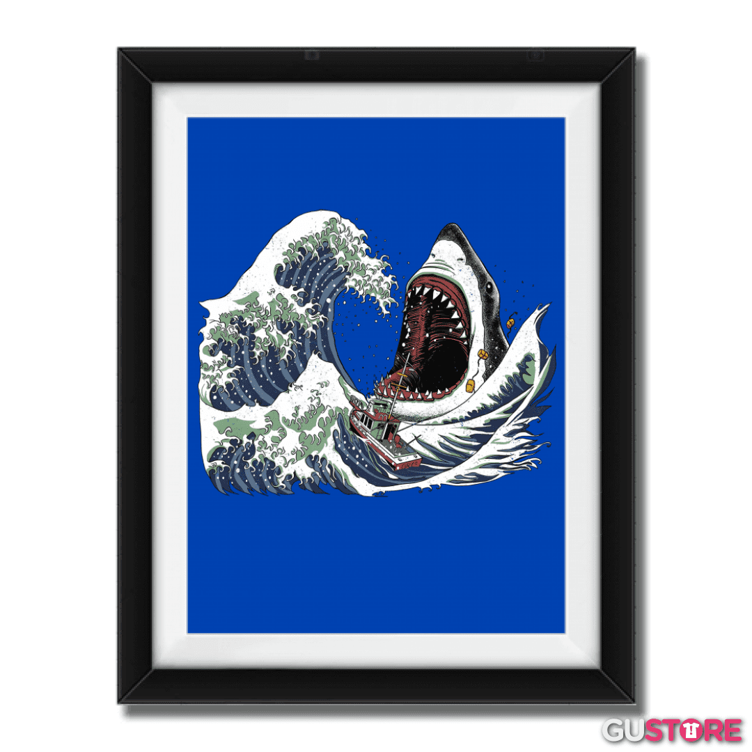 Cuadro decorativo La Gran Ola & El Gran Blanco