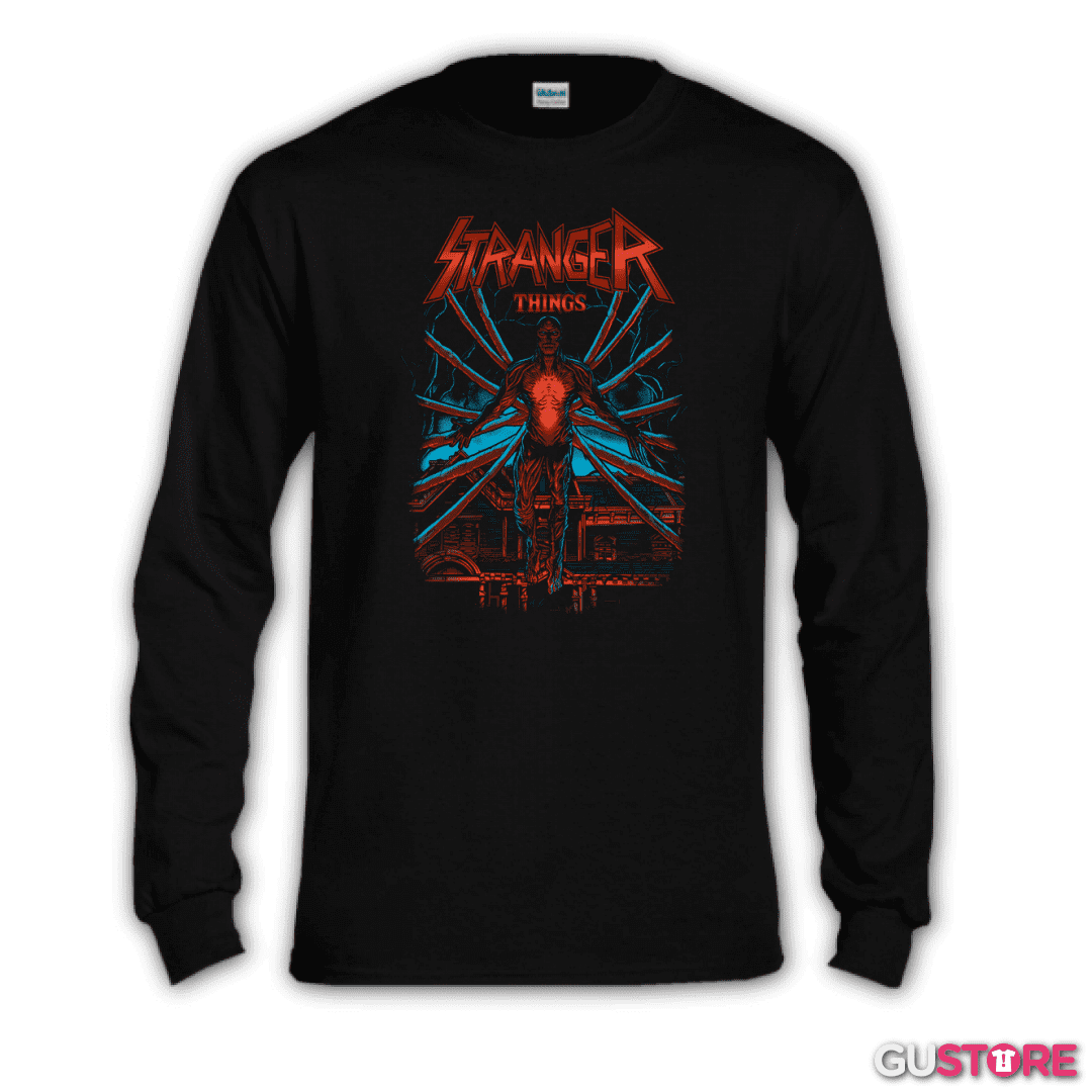 Polera manga larga Stranger Vecna 