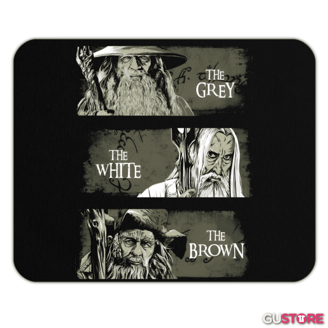 Mousepad El Gris, el Blanco & El Pardo