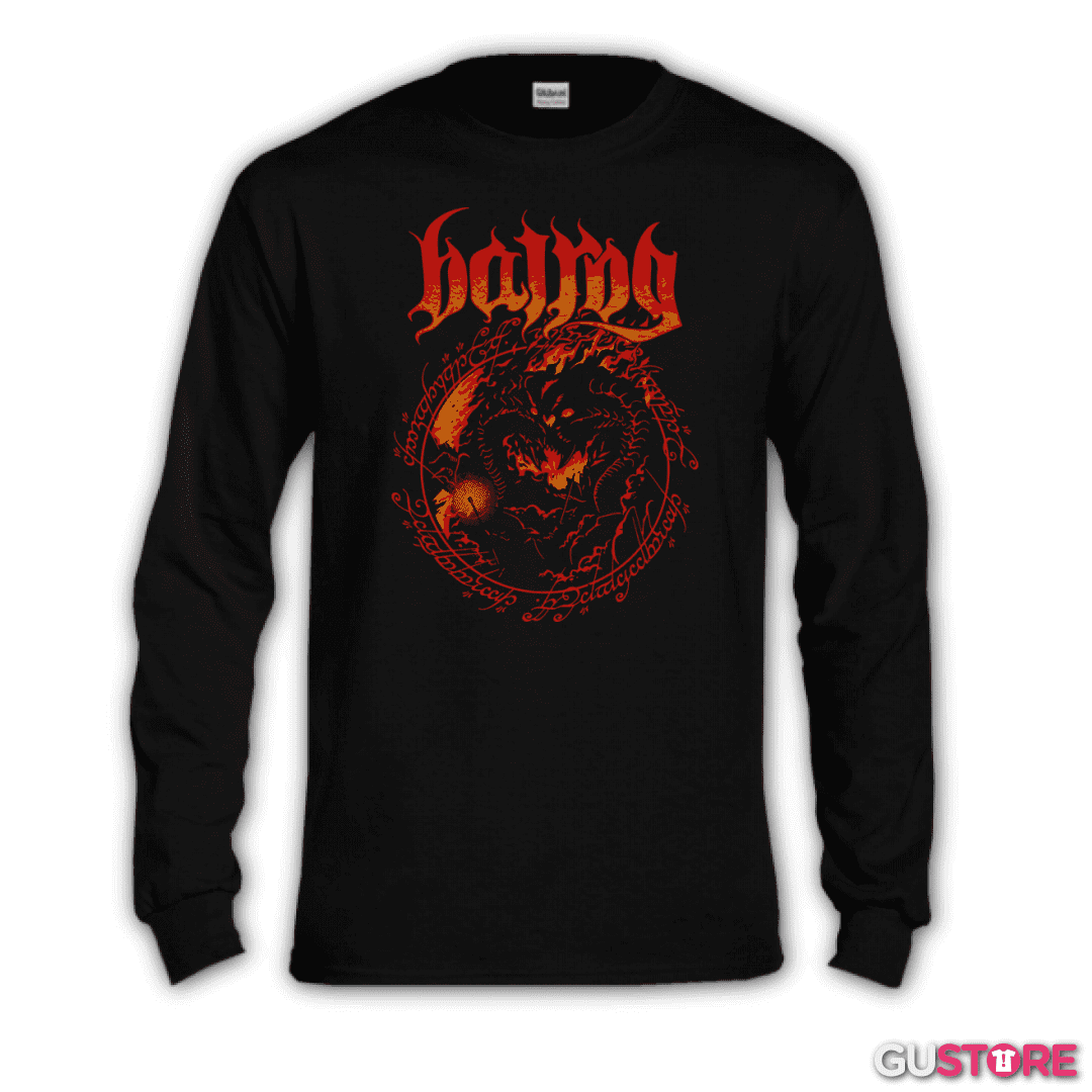 Polera manga larga Demonio de Fuego