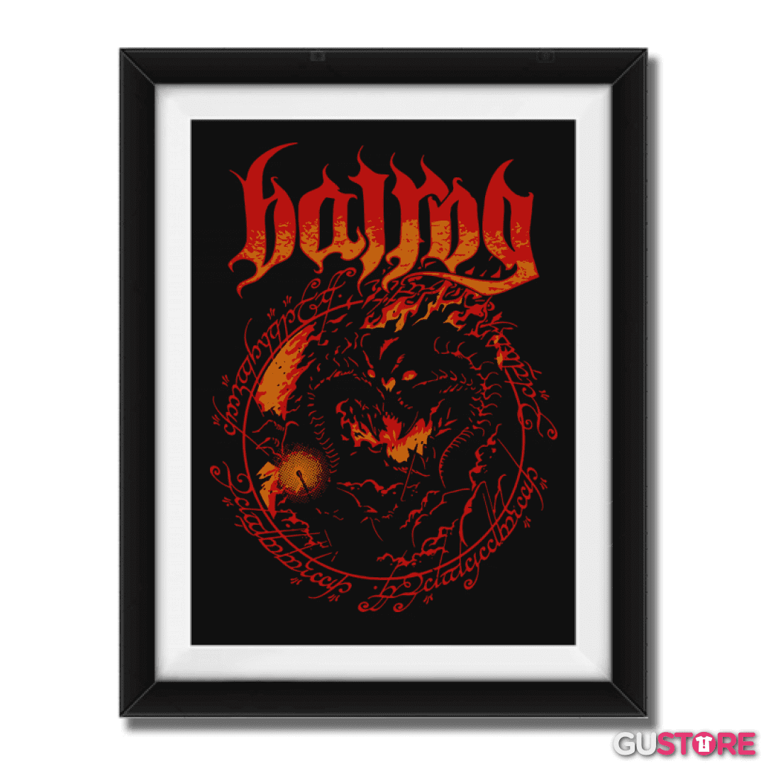 Cuadro decorativo Demonio de Fuego