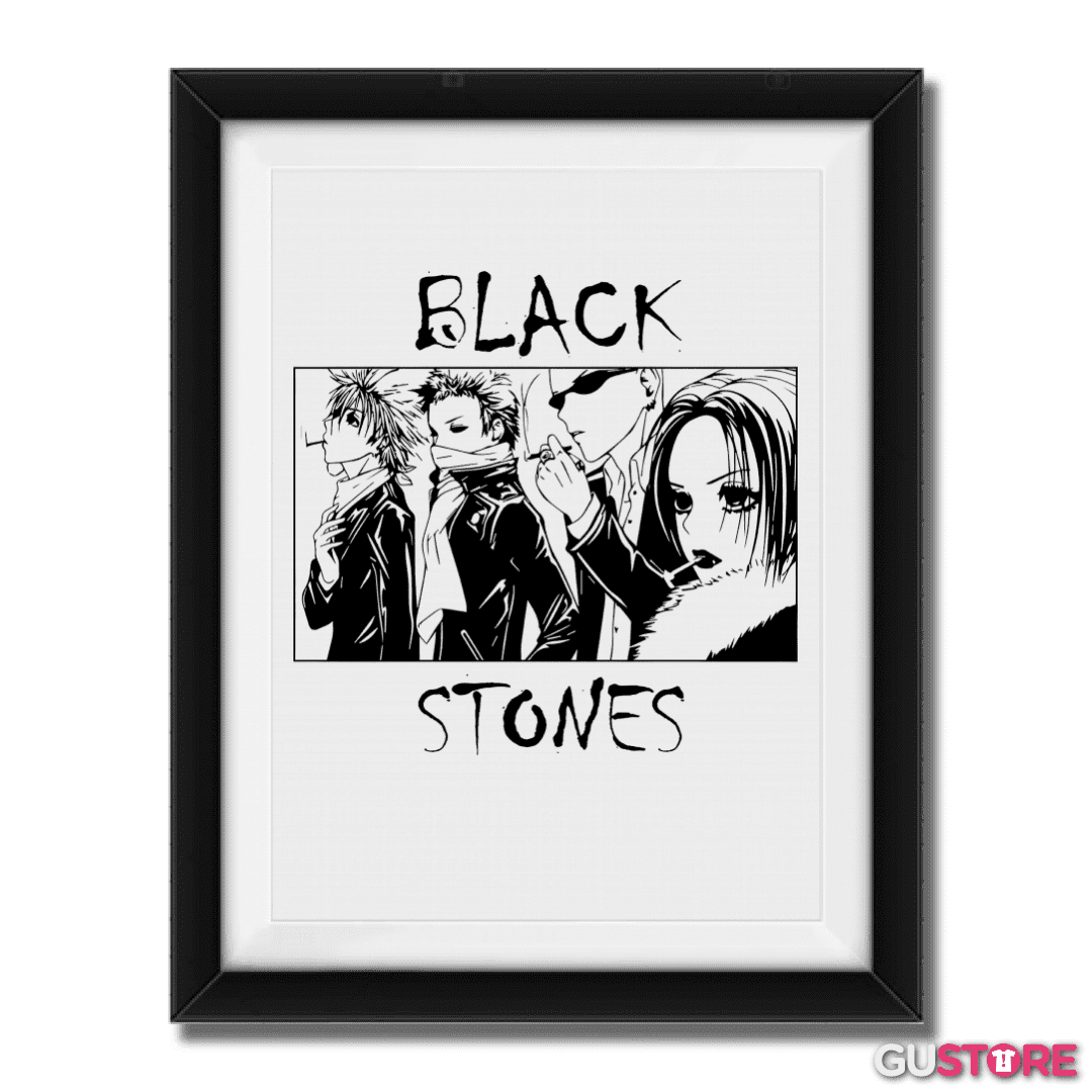 Cuadro decorativo Black Stones I