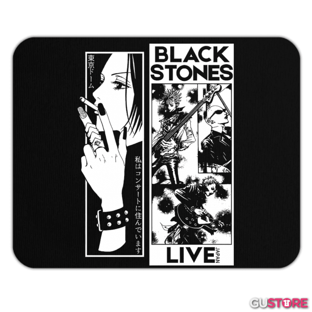 Mousepad Black Stones Live