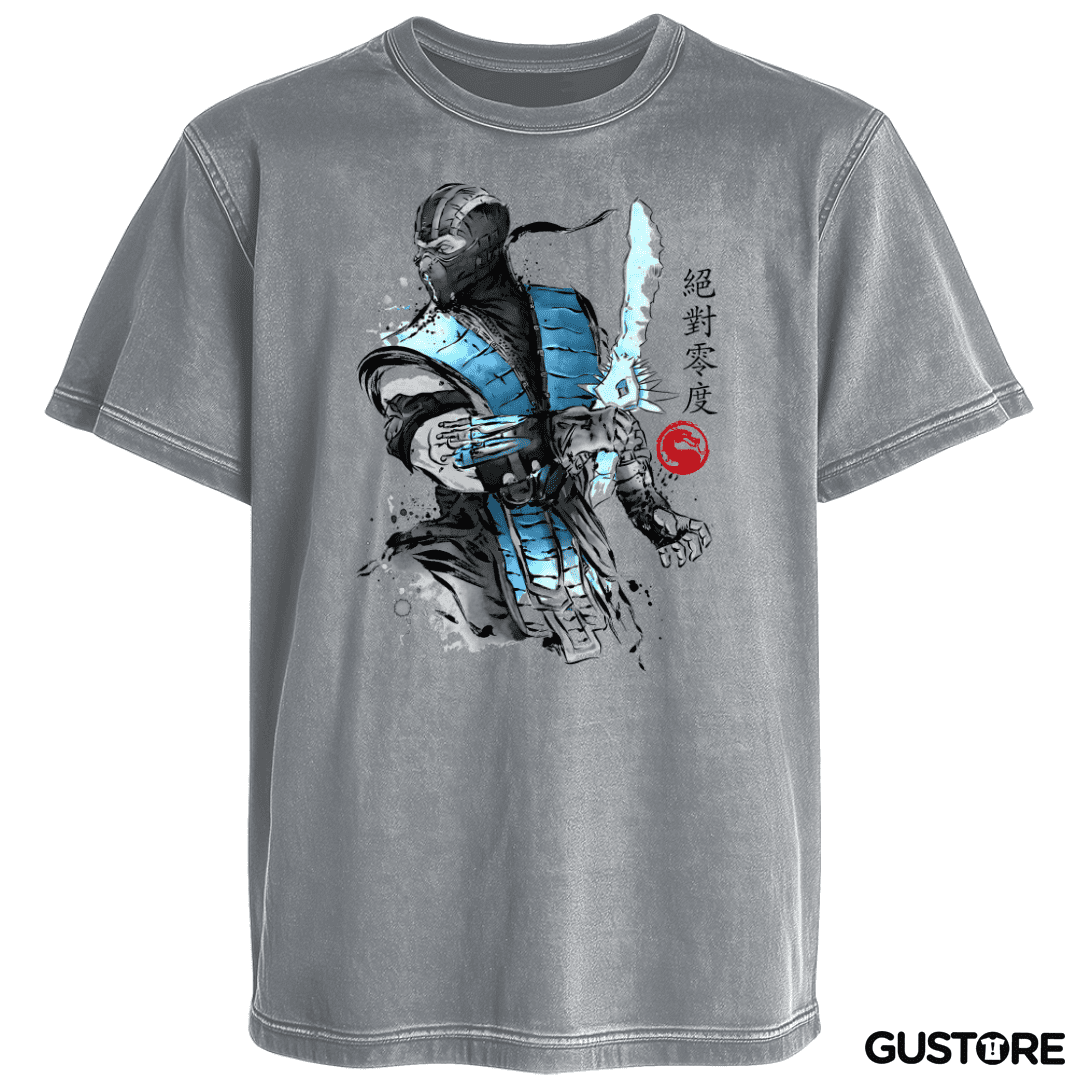 Polera desgastada Guerrero de Hielo